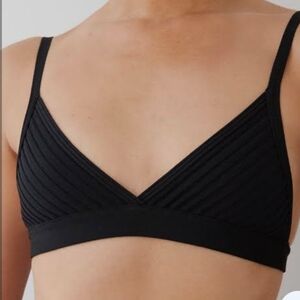 Babaton XS Black Bralette